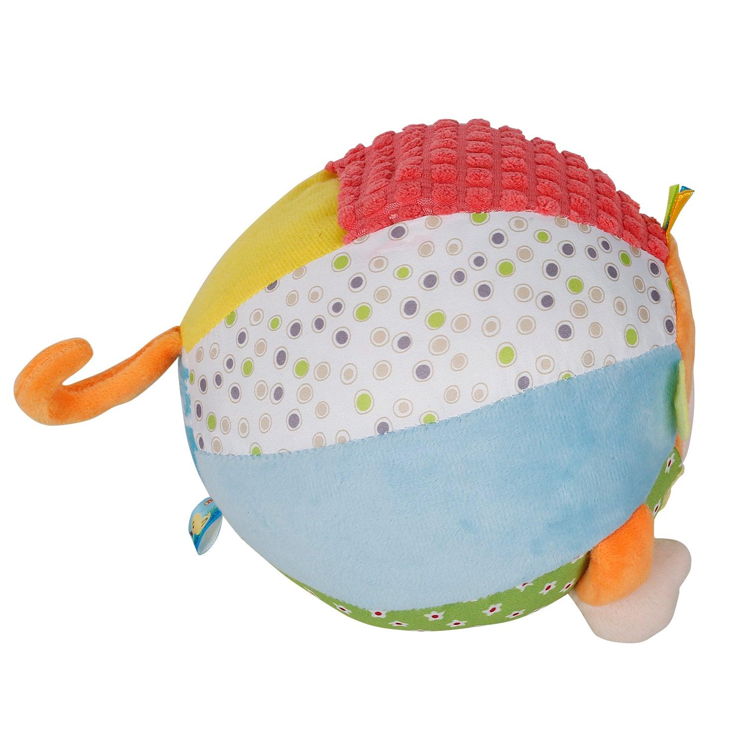 Monkey Multicolour Fun Toy Ball - Baby Moo