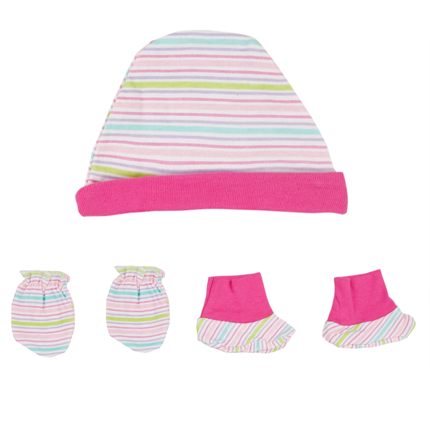 Baby Moo Way Too Cute Pink 5 Pcs Gift Set - Baby Moo