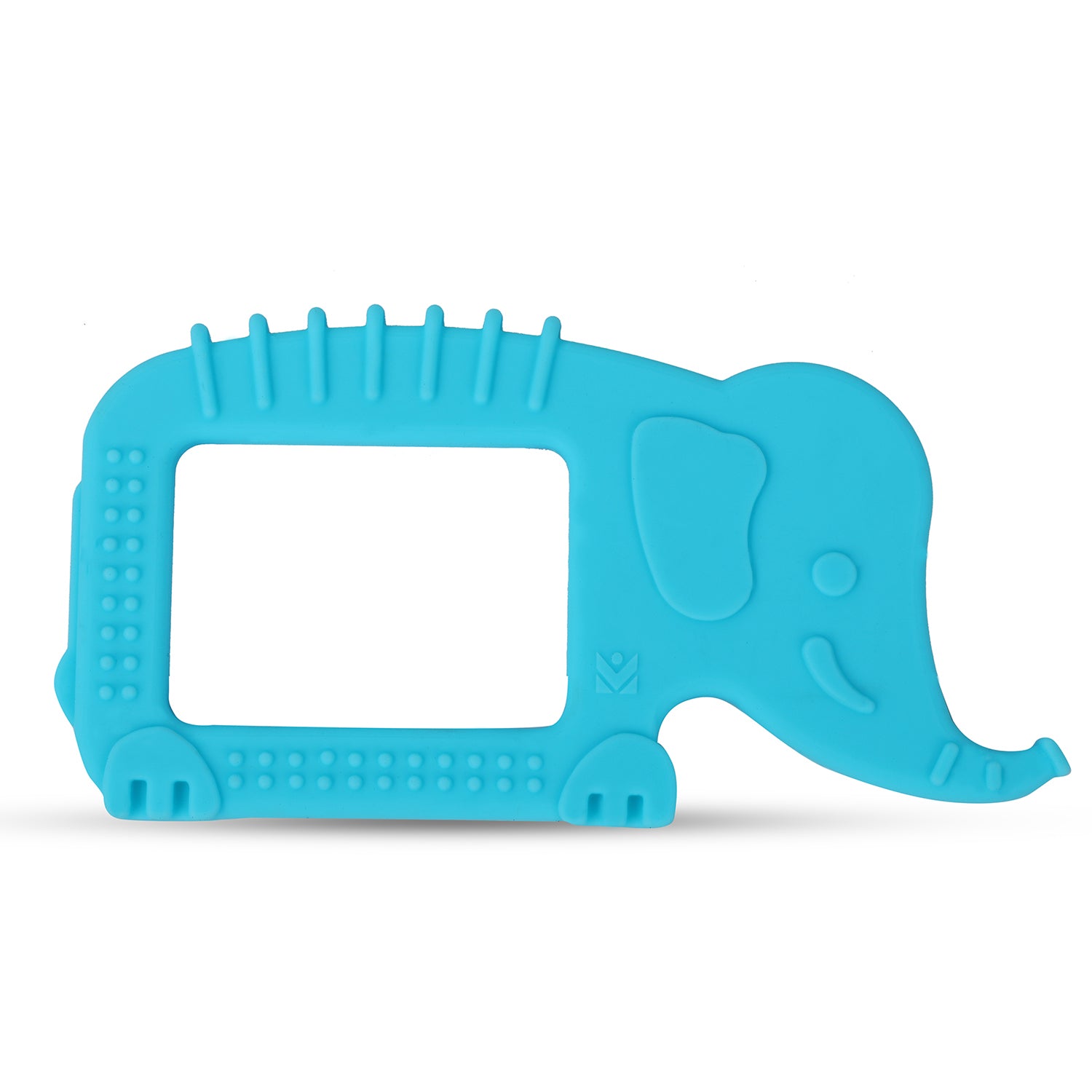 Baby Moo Elephant Soothing Silicon Teether BPA And Toxin Free - Blue