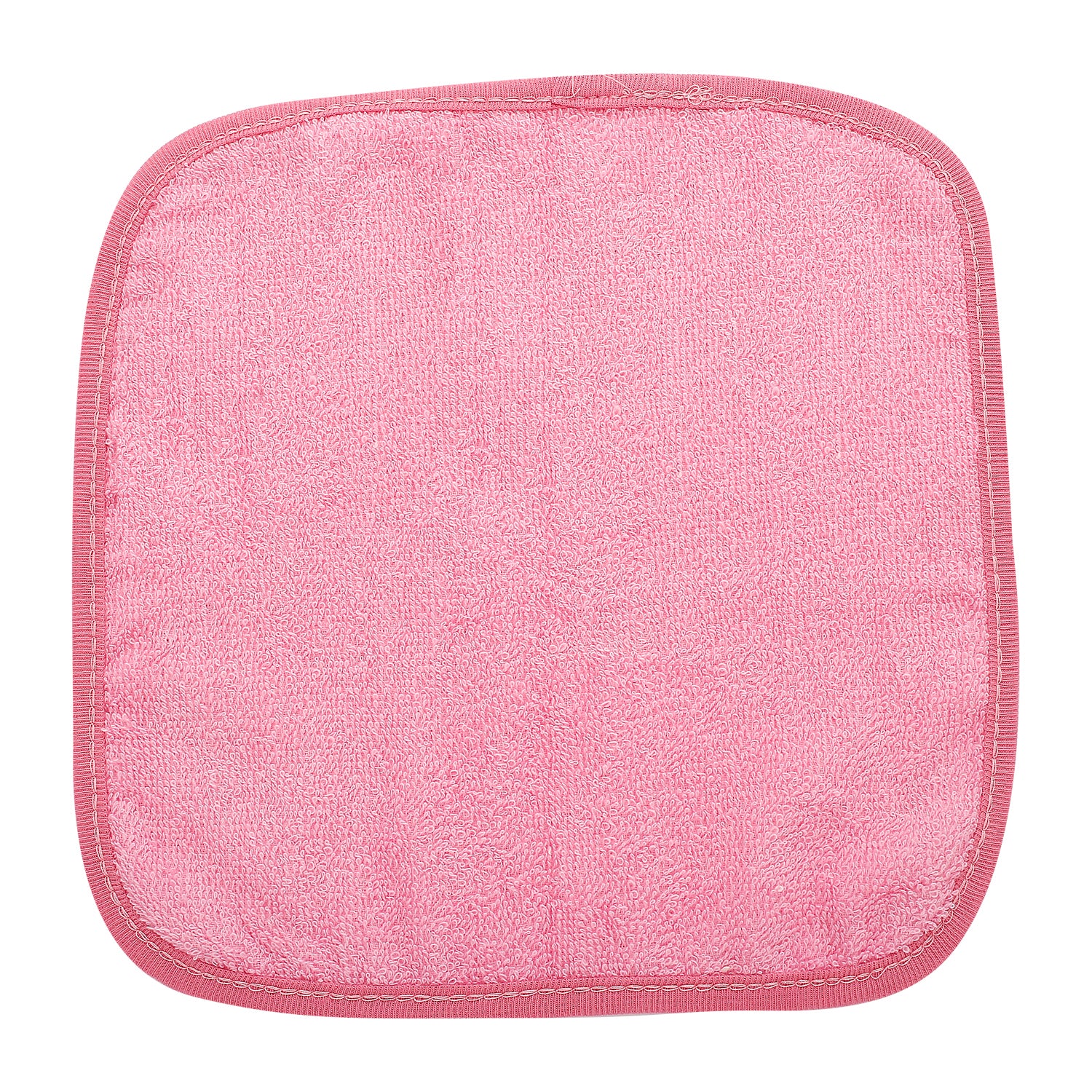 Ladybug Pink 4 Pk Wash Cloth - Baby Moo