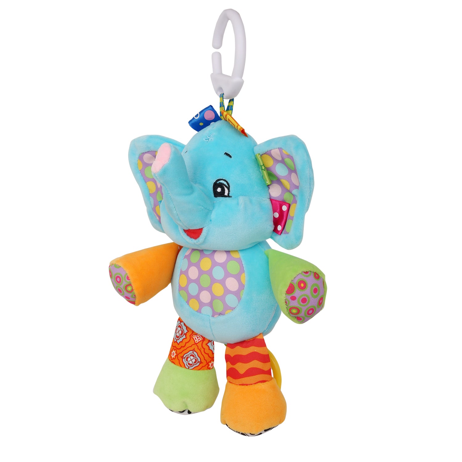 Elephant Blue Pulling Toy - Baby Moo