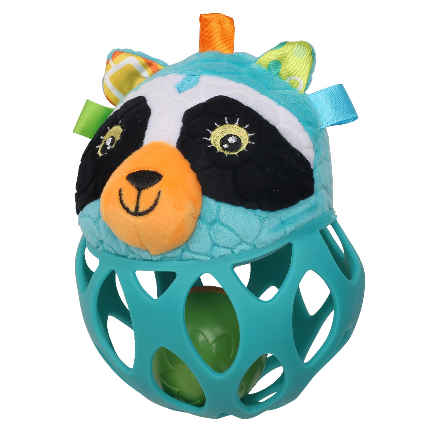 Panda Blue Rattle Ball - Baby Moo