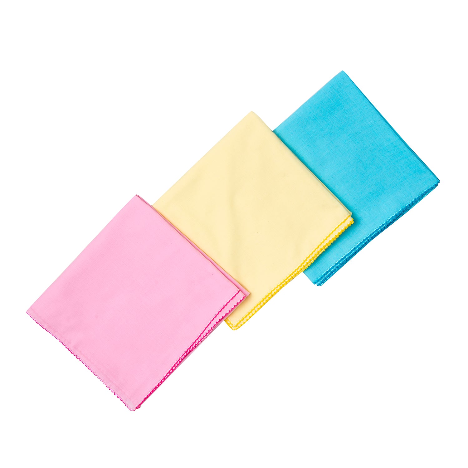 Swaddle Wrapper Pack Of 3 Solid Multicolour