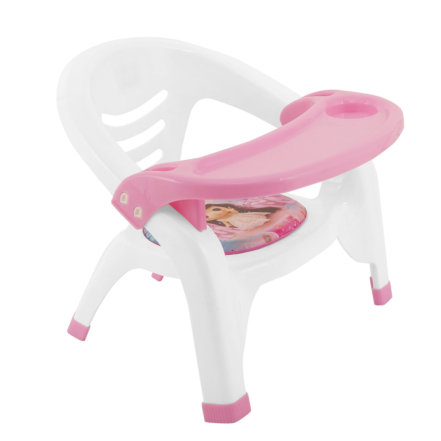 Baby Pink Feeding Chair - Baby Moo