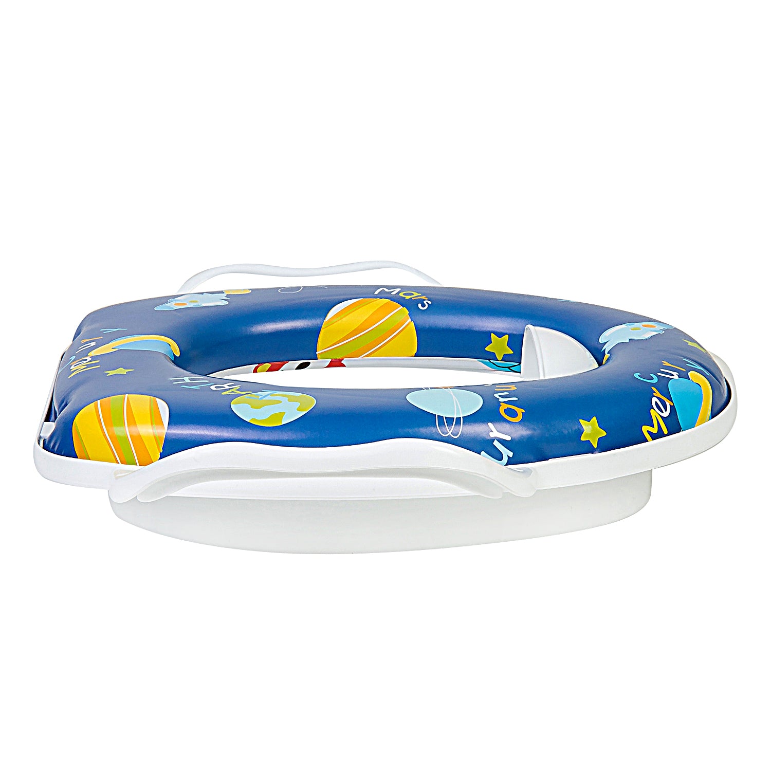 Space Blue Potty Seat With Handle - Baby Moo
