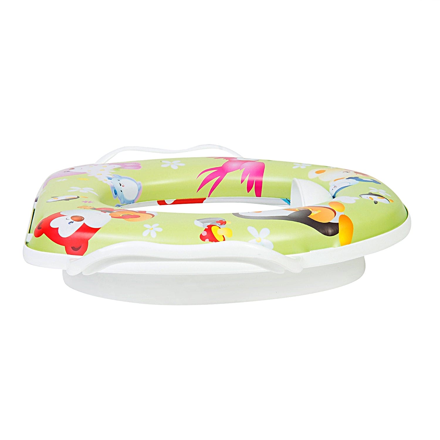 Penguins Green Potty Seat With Handle - Baby Moo