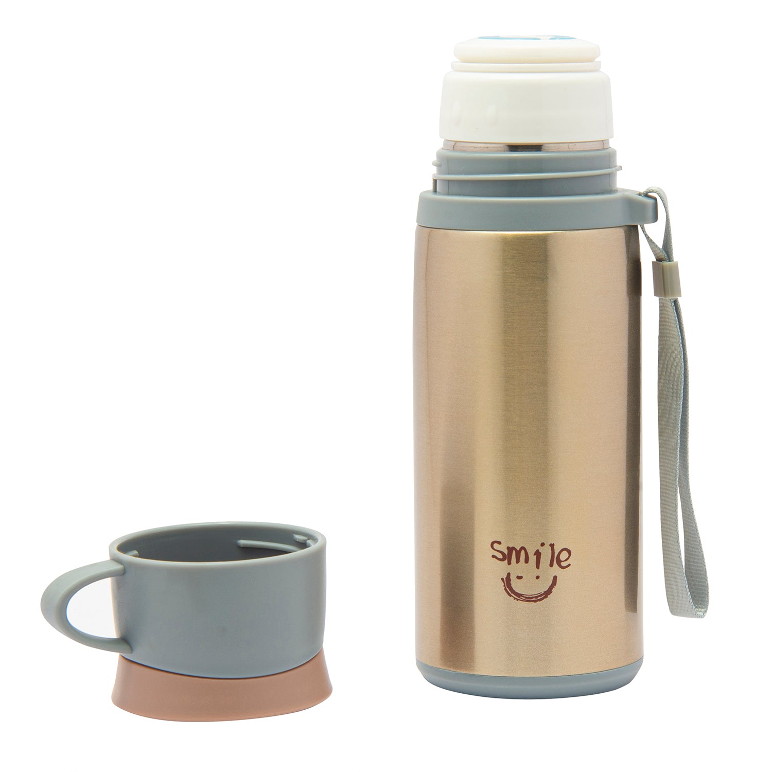 Solid Golden 350 ml Stainless Steel Flask - Baby Moo