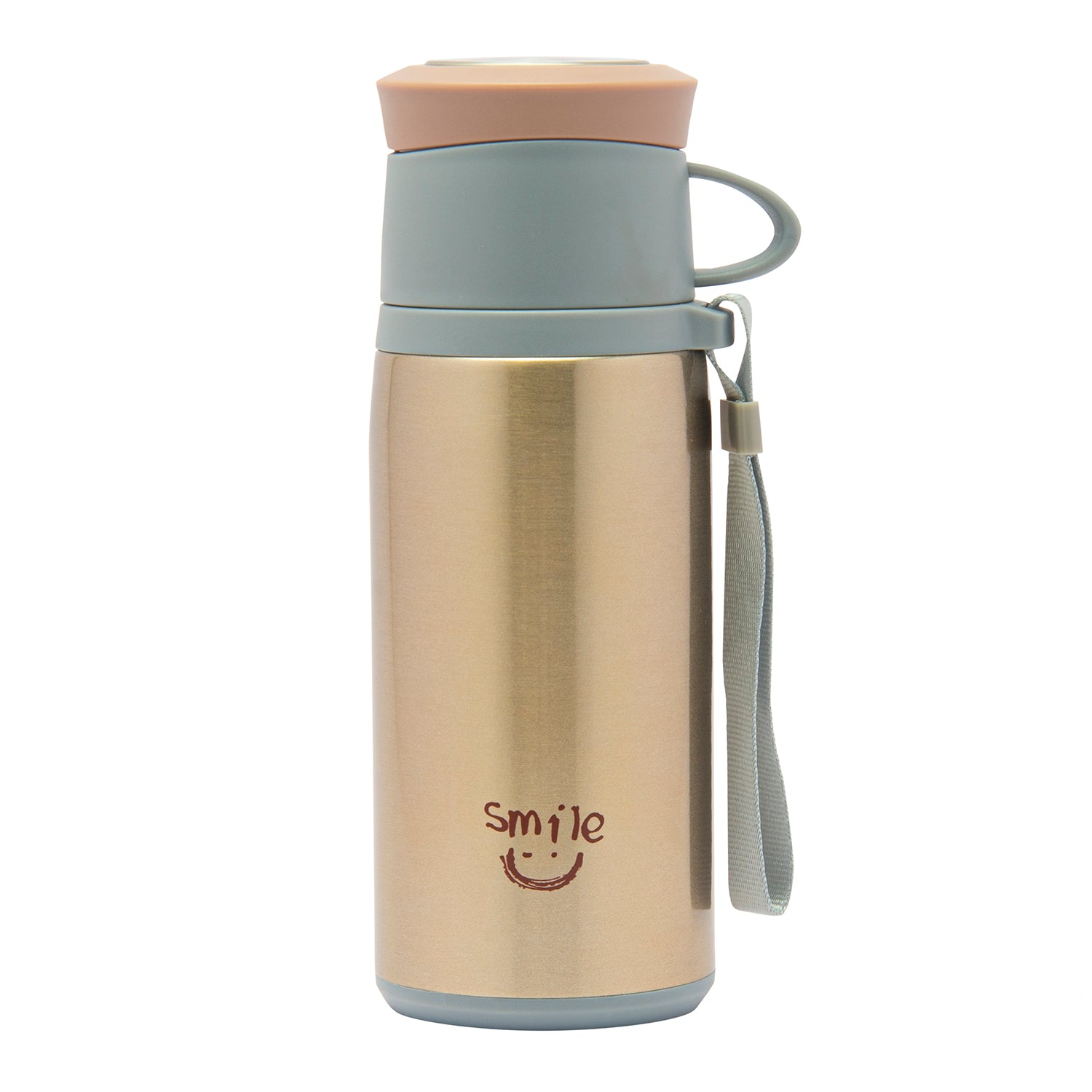 Solid Golden 350 ml Stainless Steel Flask - Baby Moo